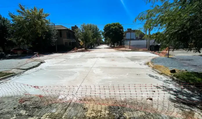 Se habilitó el tránsito en calle 22 entre 27 y 29 en la previa del inicio de clases