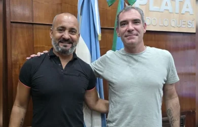 Diego Cerone se reunió con el intendente de General Pueyrredón, Agustín Neme Diego Cerone se reunió con el intendente de General Pueyrredón, Agustín Neme
