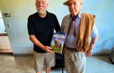 Memorias de un andariego: Osvaldo Huck presenta un libro con alma de tradición y fin solidario en Balcarce