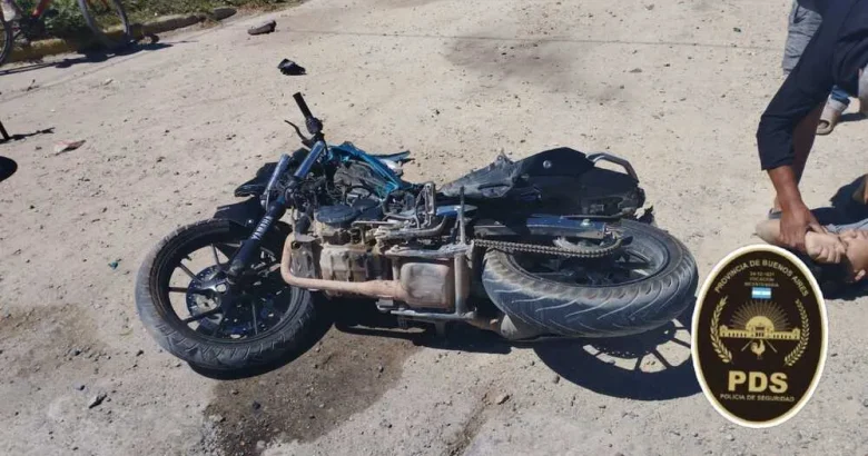 Dos menores lesionados y una moto con pedido de secuestro tras un accidente Dos menores lesionados y una moto con pedido de secuestro tras un accidente