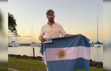 Histórico triunfo internacional: el balcarceño Franco Riquelme Antonetti se consagró campeón sudamericano en Brasil