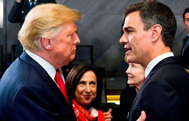 Donald Trump amenaza con cortar todo el comercio con España por bases militares