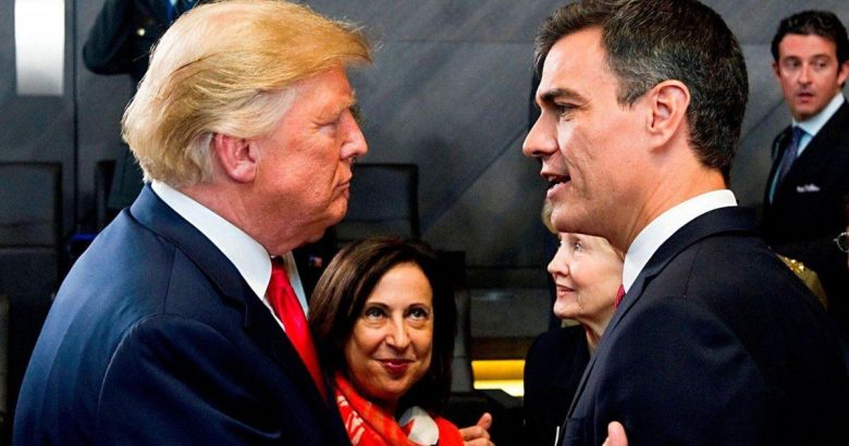 Donald Trump amenaza con cortar todo el comercio con España por bases militares Donald Trump amenaza con cortar todo el comercio con España por bases militares